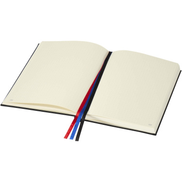 Logo trade promotional giveaways picture of: Alder A5 hard cover notebook