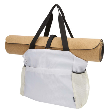 Logo trade promotional merchandise image of: Nomad GRS recycled yoga tote bag 18L