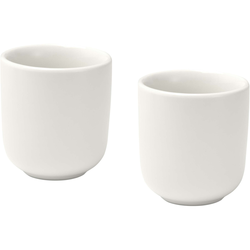 Logotrade promotional gifts photo of: Male 90 ml ceramic espresso cups - set of 2