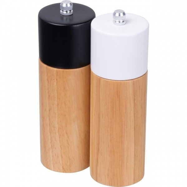Logotrade promotional item image of: Salt & pepper mill set DAKAR