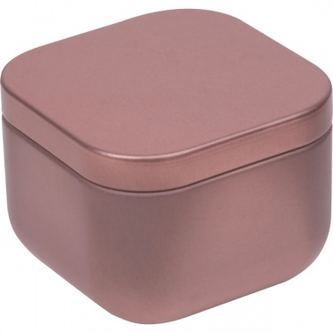 Logotrade business gift image of: Candle in tin PRAGUE