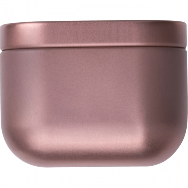 Logo trade promotional merchandise image of: Candle in tin PRAGUE