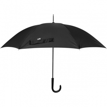 Logo trade promotional merchandise picture of: Automatic storm umbrella RPET ATHENS