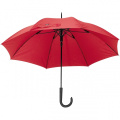 Automatic storm umbrella RPET ATHENS, red