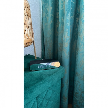 Logotrade promotional gift picture of: Alarm Clock and Wireless Charger ADELAIDE