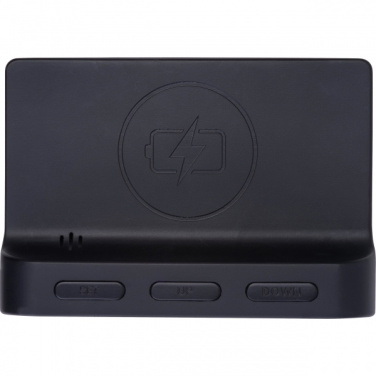 Logotrade promotional giveaway image of: Alarm Clock and Wireless Charger ADELAIDE