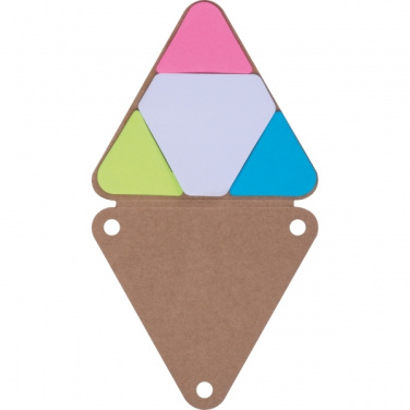 Logo trade promotional giveaways image of: Sticky Note Booklet BOSTON