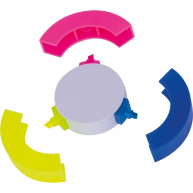 Logotrade promotional item image of: 3-in-1 Highlighter ANDORRA