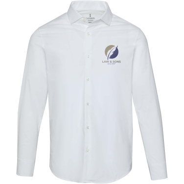 Logo trade promotional giveaway photo of: Carnelian poplin men's shirt