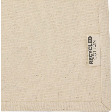 Logotrade advertising product picture of: Odessa 220 g/m² GRS recycled cotton mini gusset tote bag 9L