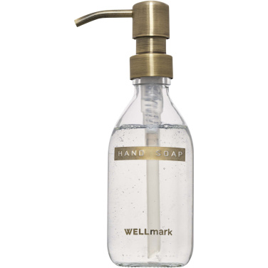 Logo trade corporate gifts picture of: Wellmark Discovery 250 ml hand soap dispenser and 150 g scented candle set
