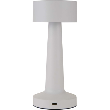 Logotrade advertising product image of: Aludra rechargeable dimmable table lamp with 3 light modes