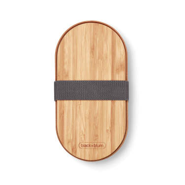 Logotrade promotional item picture of: Black+Blum Stainless Steel Double Bento Box