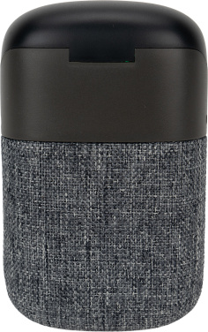 Logotrade promotional gift image of: Bluetooth Speaker HF01 with Built-in Earbuds 2 in 1