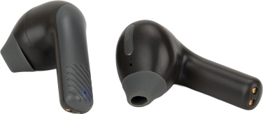 Logo trade promotional giveaway photo of: Bluetooth Speaker HF01 with Built-in Earbuds 2 in 1