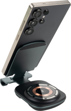 Logotrade promotional product picture of: Phone holder with wireless charger