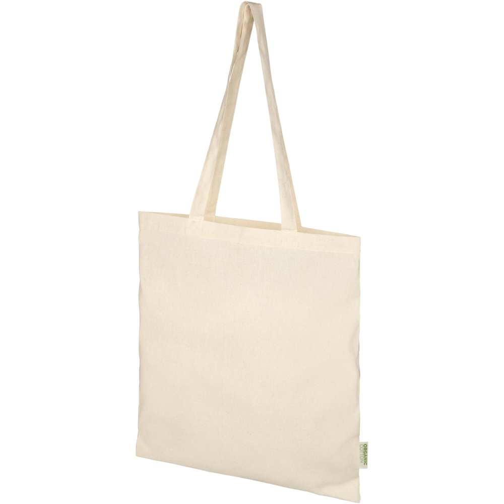 Logotrade promotional giveaway picture of: Odisha 100 g/m² OCS organic tote bag 7L