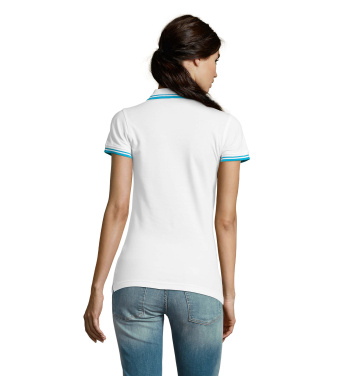 Logo trade promotional gift photo of: PASADENA women polo 200g