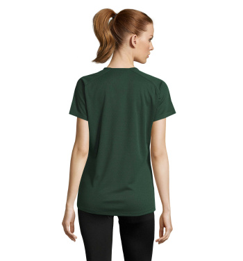 Logo trade corporate gift photo of: SPORTY WOMEN T-SHIRT POLYES