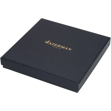 Logo trade corporate gifts image of: Waterman gift box with A6 notebook