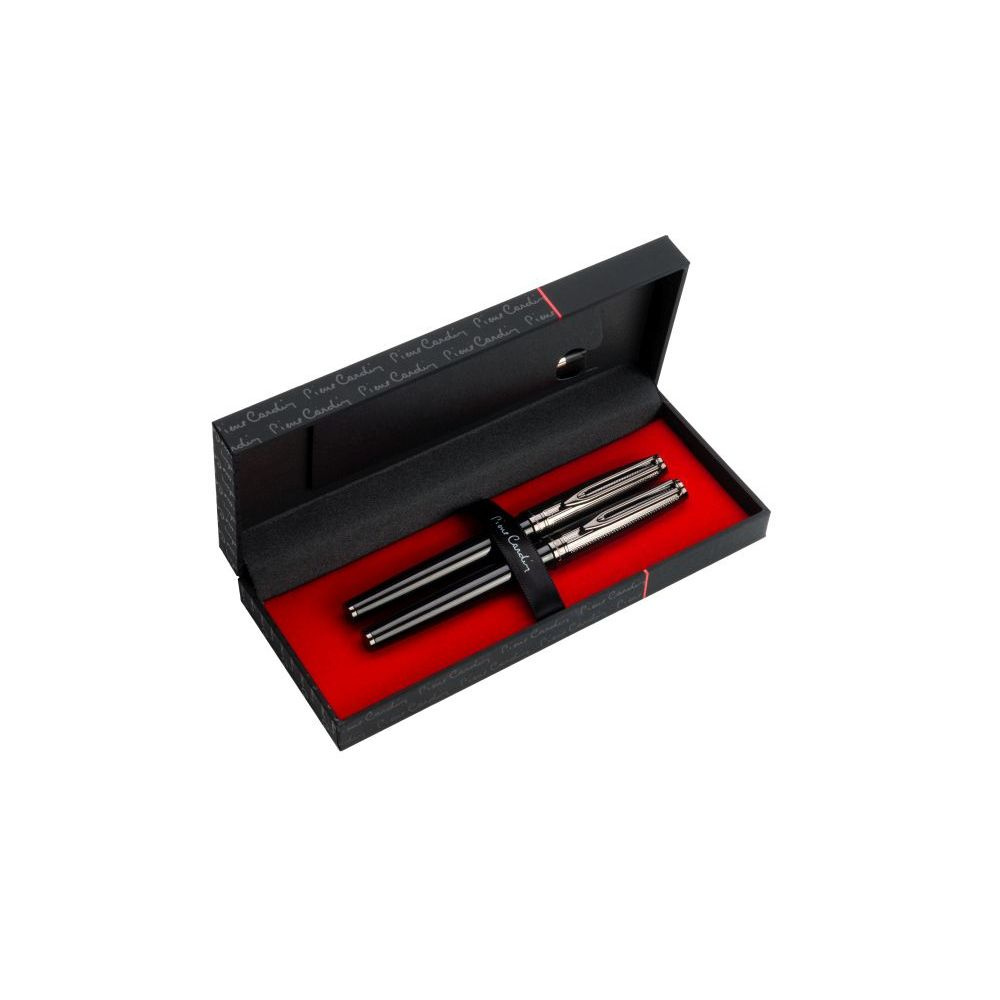 Logotrade corporate gift image of: Writing set rollerball pen and fountain pen ODETTE Pierre Cardin