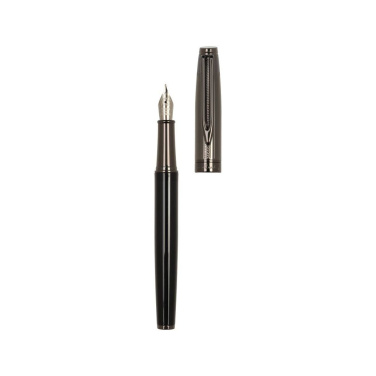 Logo trade promotional gift photo of: Writing set rollerball pen and fountain pen ODETTE Pierre Cardin