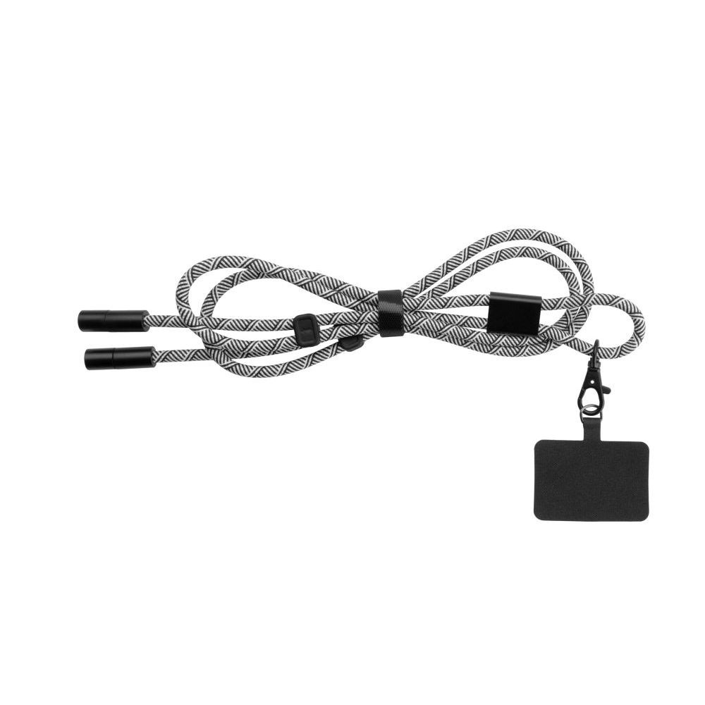 Logo trade promotional gifts image of: Phone lanyard with cable Audrey Pierre Cardin