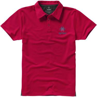 Logo trade promotional items image of: Markham short sleeve men's stretch polo