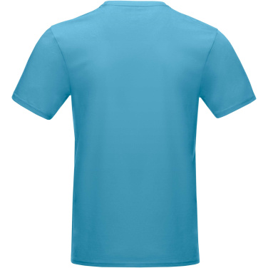 Logo trade promotional merchandise picture of: Azurite short sleeve men’s organic t-shirt