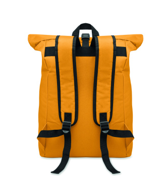 Logo trade promotional items picture of: 600Dpolyester rolltop backpack