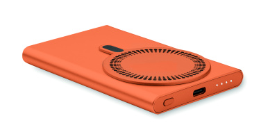 Logo trade business gifts image of: Wireless charger power bank