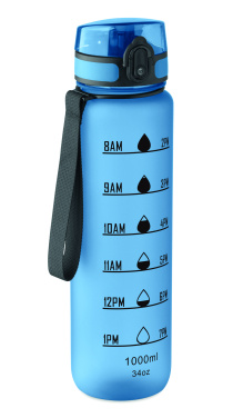 Logo trade advertising products picture of: Sports water bottle RPET 1L