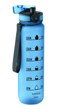 Logotrade advertising product picture of: Sports water bottle RPET 1L