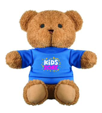 Logotrade promotional products photo of: Teddy bear with t-shirt 23 cm