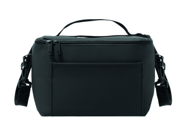 Logo trade promotional giveaways image of: PU cooler bag