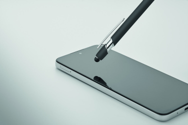 Logo trade promotional giveaways picture of: Recycled aluminium stylus pen