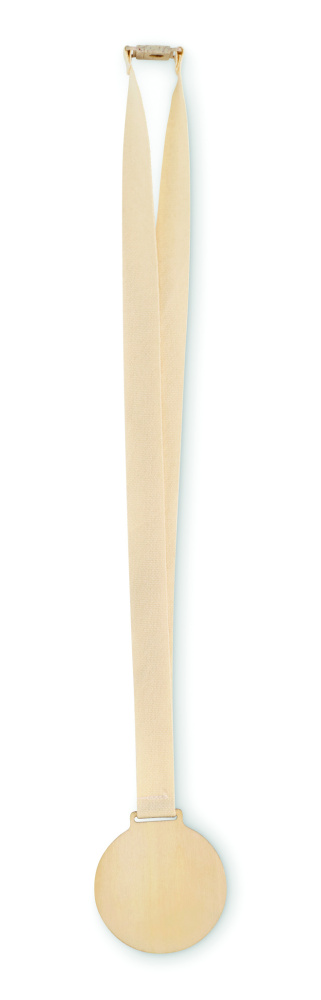 Logotrade promotional giveaway picture of: Wooden medal