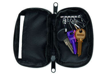 Logotrade promotional product image of: Key case in 300D RPET
