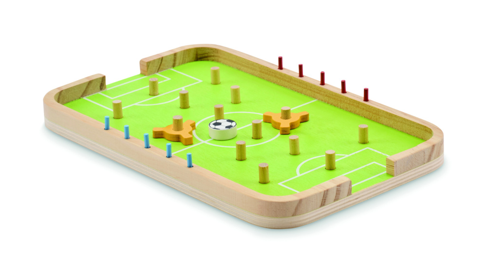 Logo trade advertising products image of: Wooden soccer game