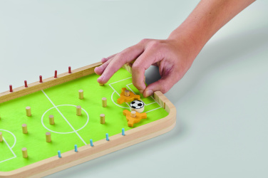 Logo trade promotional item photo of: Wooden soccer game
