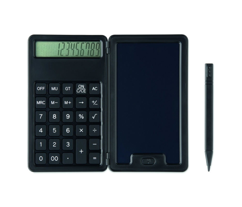 Logotrade promotional products photo of: Calculator with LCD tablet