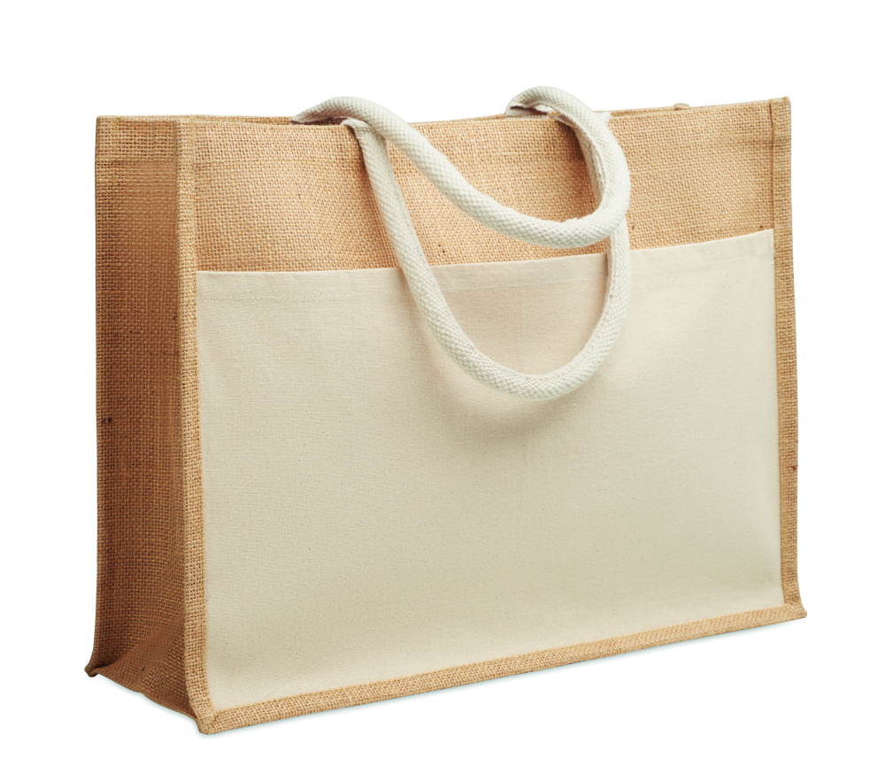 Logotrade promotional giveaway image of: Jute shopping bag