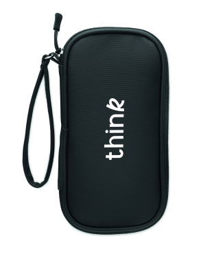 Logotrade promotional merchandise photo of: Tech organiser pouch 600D RPET
