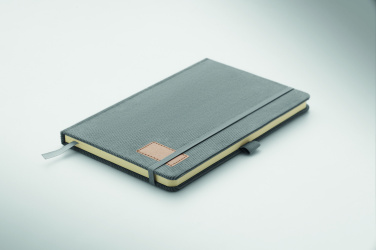 Logo trade promotional gifts image of: A5 notebook hard RPET cover