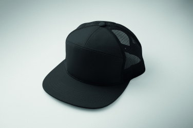 Logotrade advertising products photo of: 7 panel flat visor cap