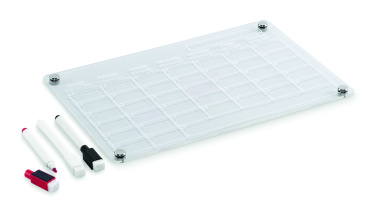 Logotrade promotional merchandise picture of: Magnetic acrylic planner