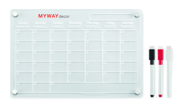 Logotrade promotional gift image of: Magnetic acrylic planner