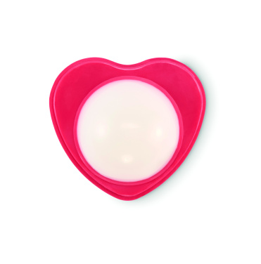 Logotrade business gift image of: Heart shape vegan lip balm