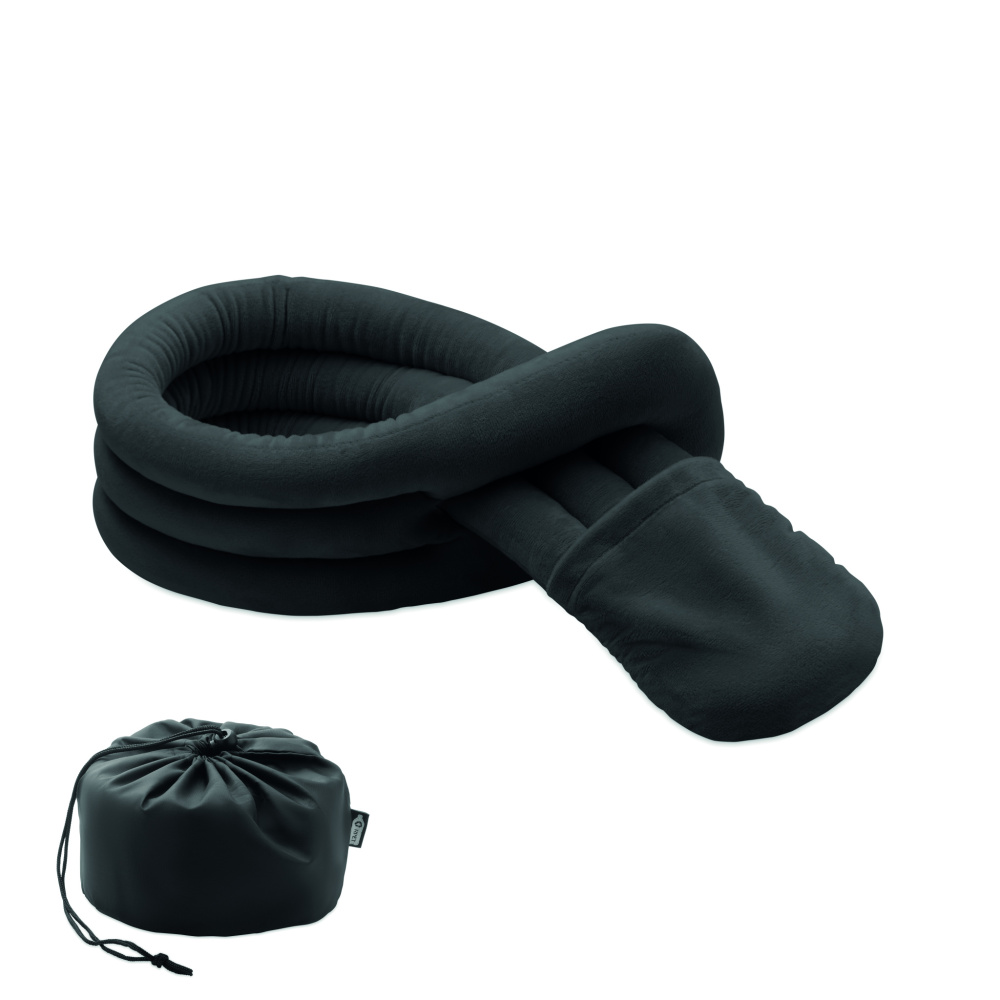 Logo trade promotional giveaway photo of: Bendable roll travel pillow