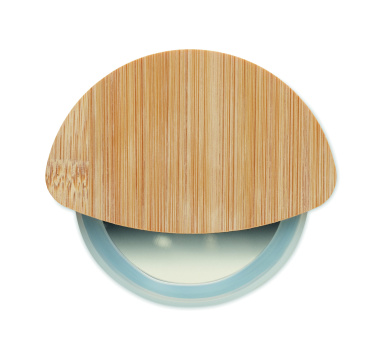 Logotrade promotional gifts photo of: Round bamboo pizza cutter